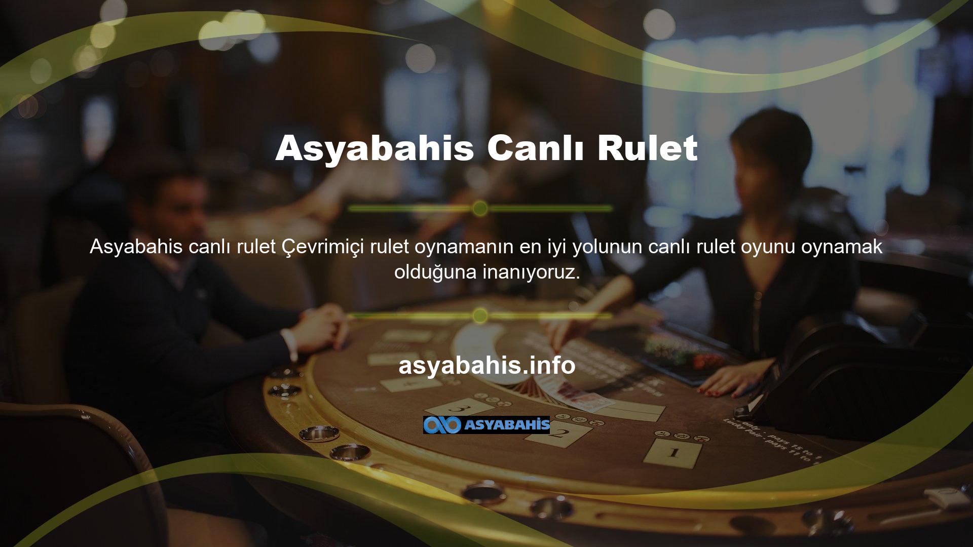 Birçok çevrimiçi casinolar, canlı casinolarında sektör liderleri tarafından geliştirilen canlı rulet oyunları sunar